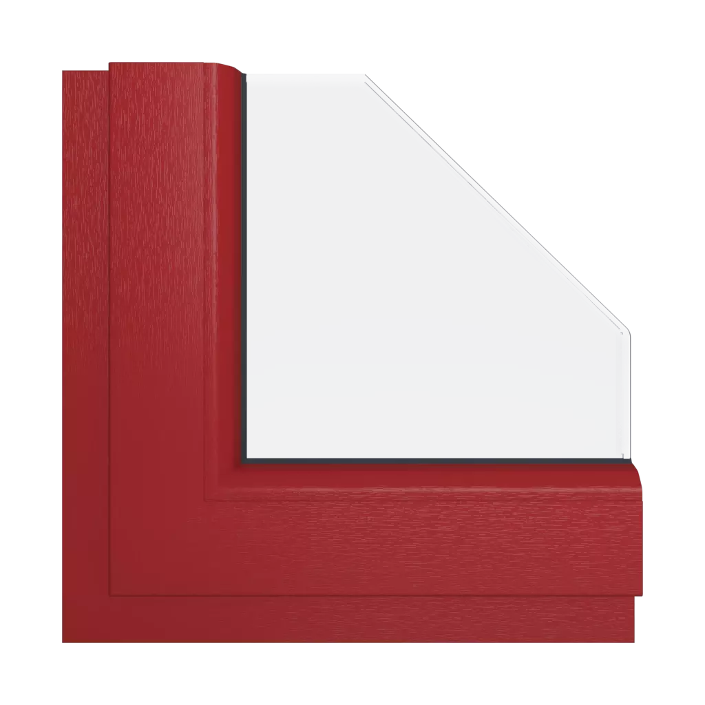 Rouge foncé fenetres couleur-de-la-fenetre couleurs-aluplast rouge-fonce interior