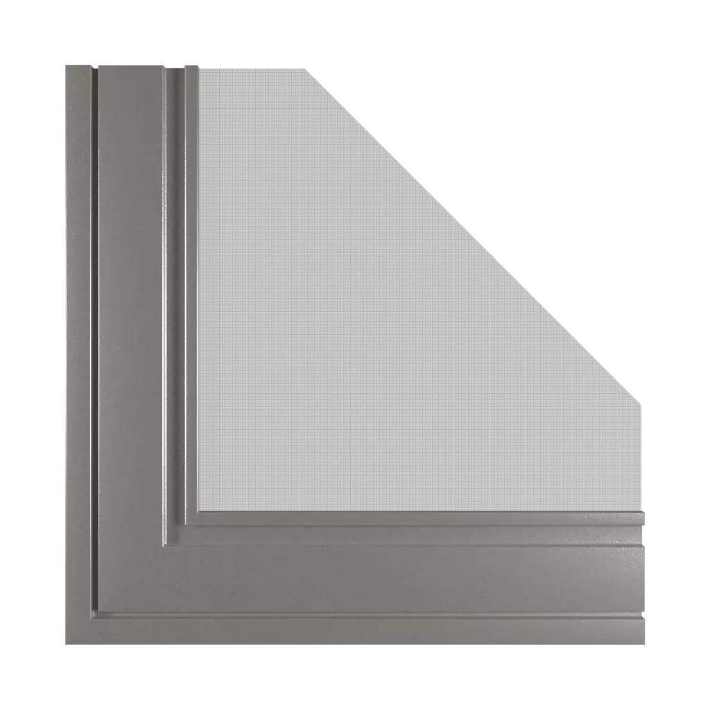 Aluminium gris fenetres accessoires-de-fenetre moustiquaires  