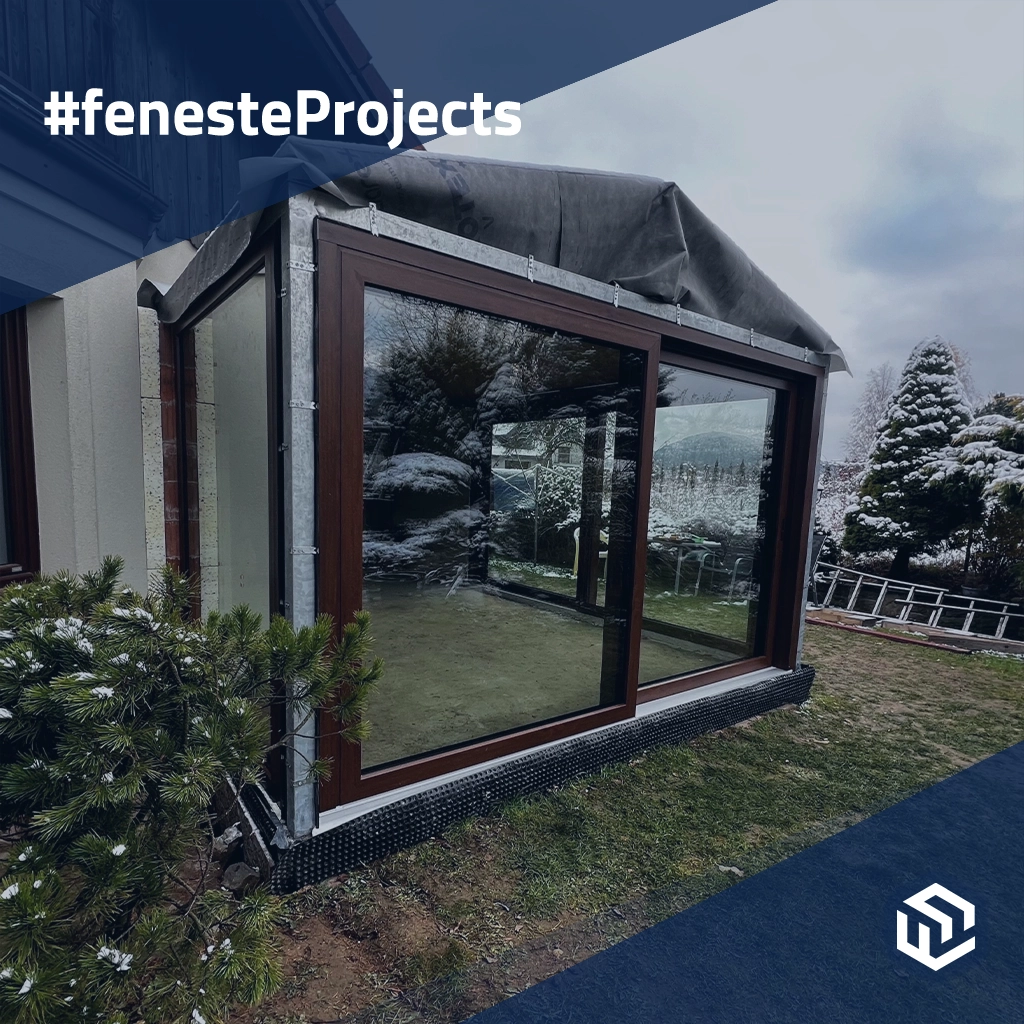 Retraite vitrée toute l’année avec des fenêtres en bronze projets profiles-de-fenetre pvc veka softline-82-md 