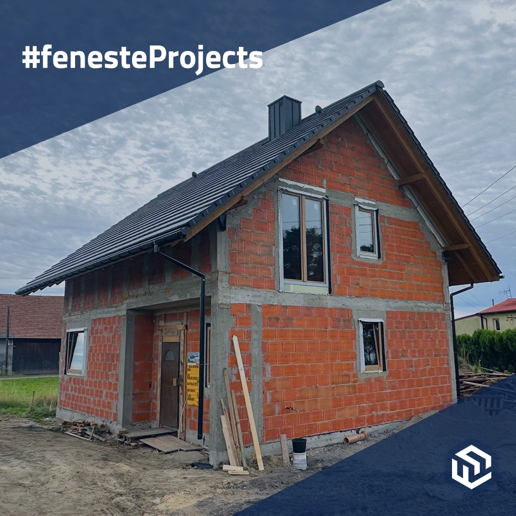 Petite maison élégante avec fenêtre HST 🎥 projets profiles-de-fenetre pvc rehau synego 